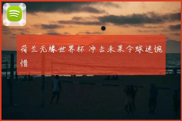 荷兰无缘世界杯 冲击未果令球迷惋惜